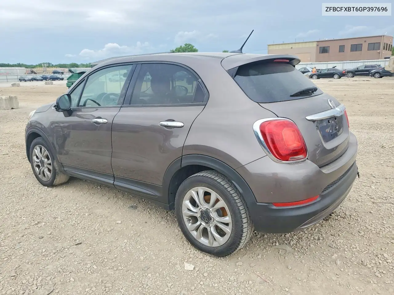 2016 Fiat 500X Easy VIN: ZFBCFXBT6GP397696 Lot: 55544186