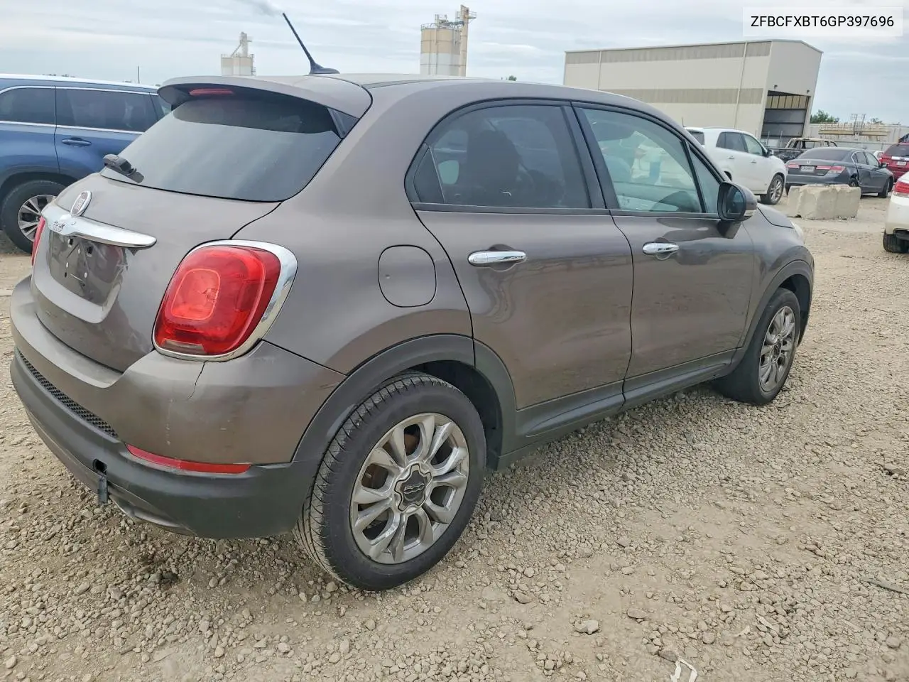 2016 Fiat 500X Easy VIN: ZFBCFXBT6GP397696 Lot: 55544186