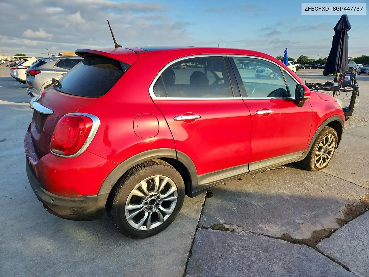 2016 Fiat 500X Lounge VIN: ZFBCFXDT8GP447737 Lot: 56048386