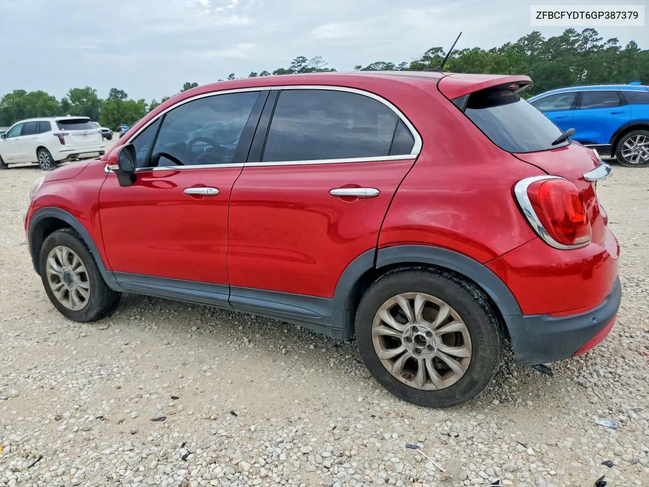 2016 Fiat 500X Lounge VIN: ZFBCFYDT6GP387379 Lot: 56608626