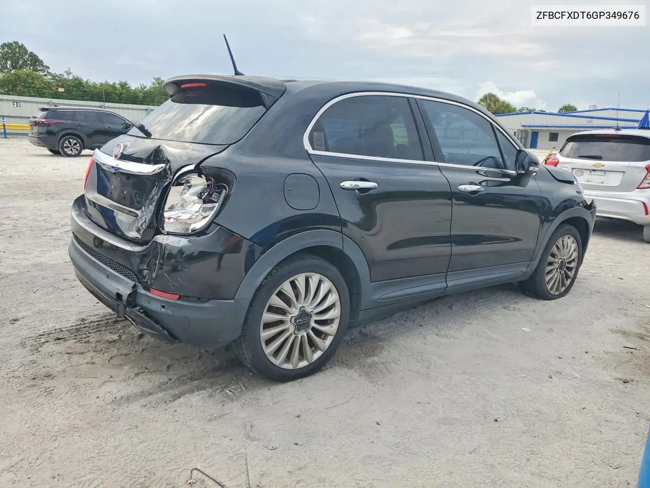 2016 Fiat 500X Lounge VIN: ZFBCFXDT6GP349676 Lot: 56629366