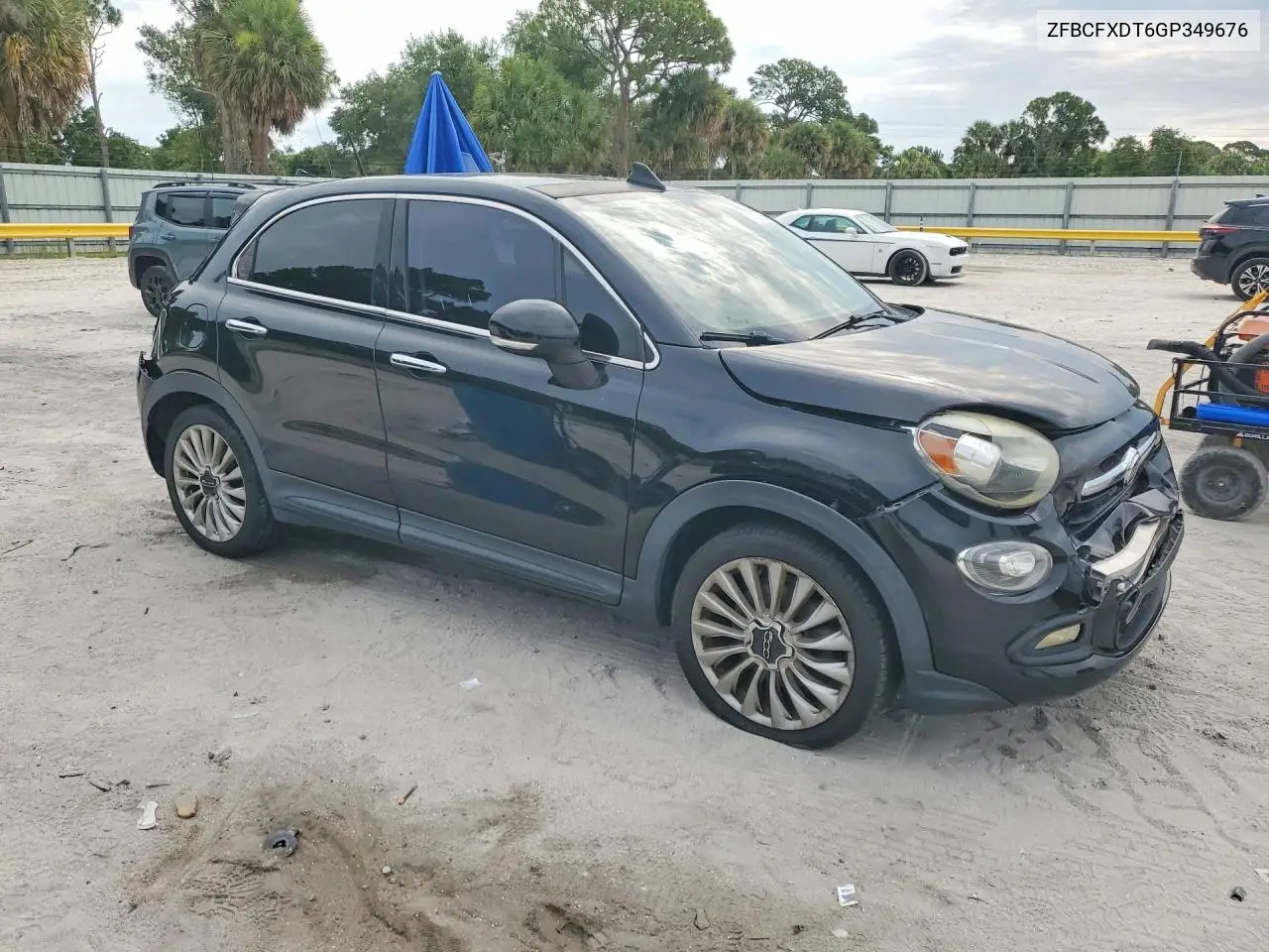 2016 Fiat 500X Lounge VIN: ZFBCFXDT6GP349676 Lot: 56629366