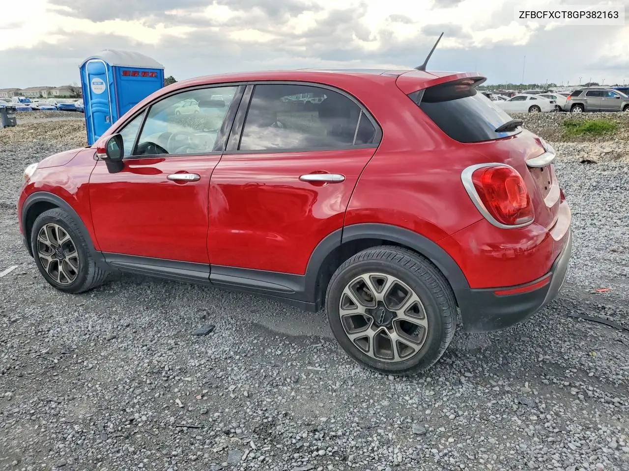 2016 Fiat 500X Trekking VIN: ZFBCFXCT8GP382163 Lot: 56965246