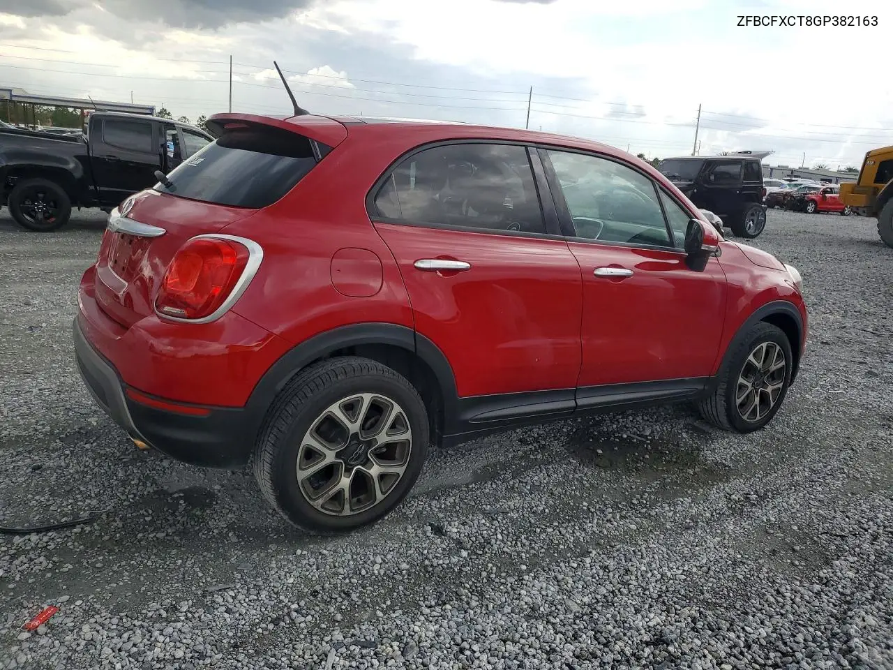 2016 Fiat 500X Trekking VIN: ZFBCFXCT8GP382163 Lot: 56965246
