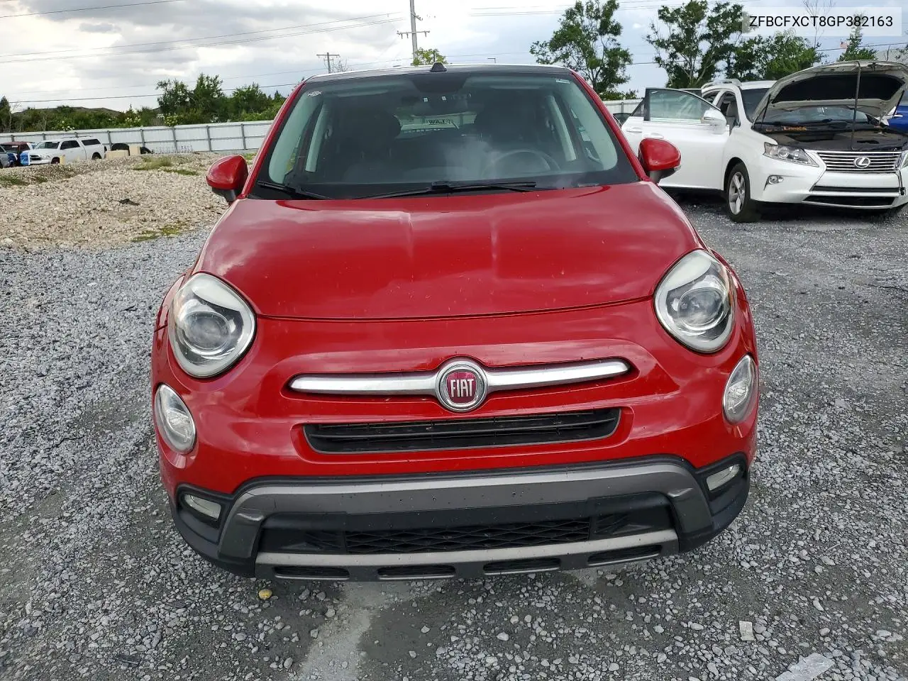 2016 Fiat 500X Trekking VIN: ZFBCFXCT8GP382163 Lot: 56965246