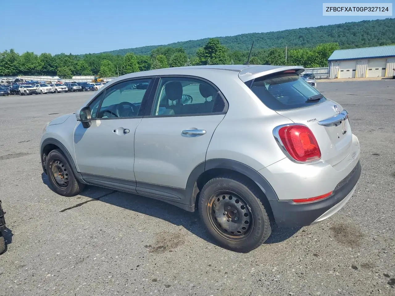 2016 Fiat 500X Pop VIN: ZFBCFXAT0GP327124 Lot: 57154326