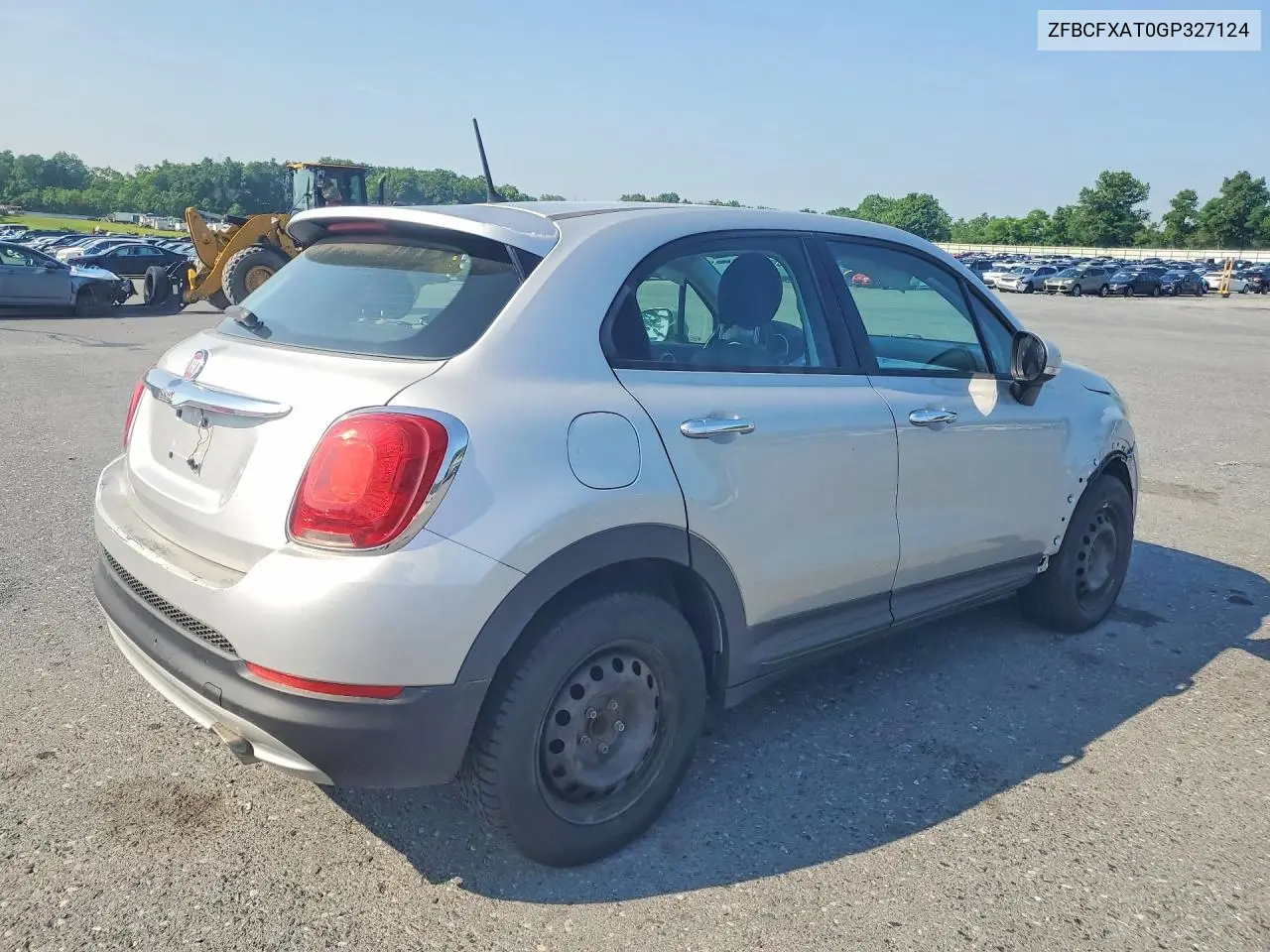 2016 Fiat 500X Pop VIN: ZFBCFXAT0GP327124 Lot: 57154326