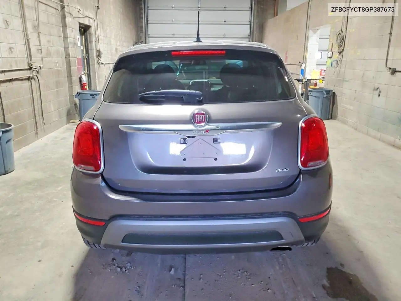 2016 Fiat 500X Trekking VIN: ZFBCFYCT8GP387675 Lot: 57460336