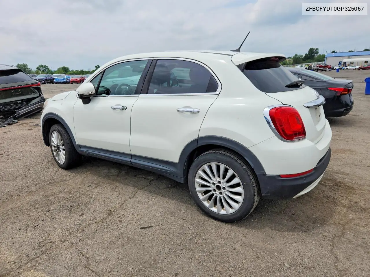 2016 Fiat 500X Lounge VIN: ZFBCFYDT0GP325067 Lot: 58768606