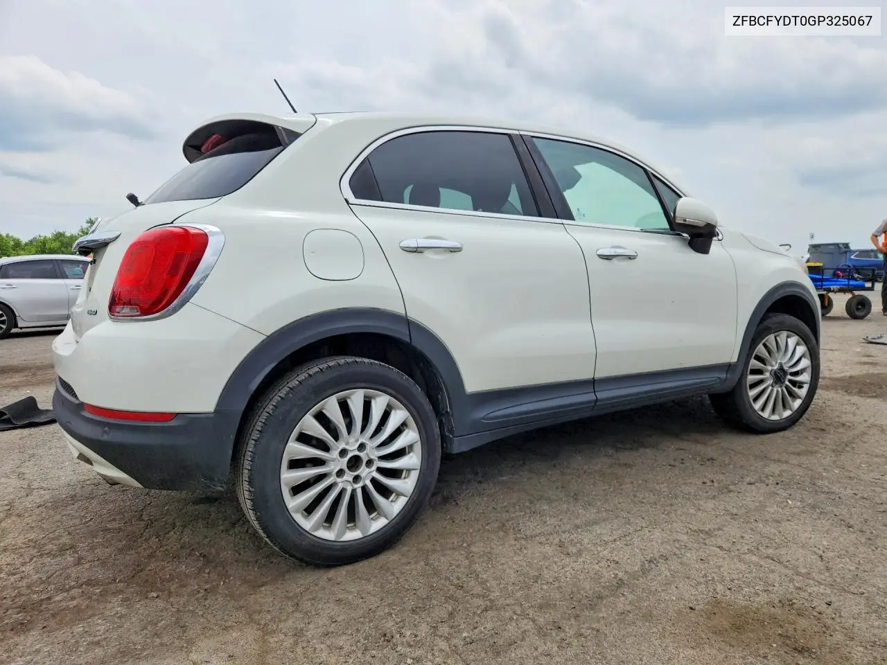 2016 Fiat 500X Lounge VIN: ZFBCFYDT0GP325067 Lot: 58768606