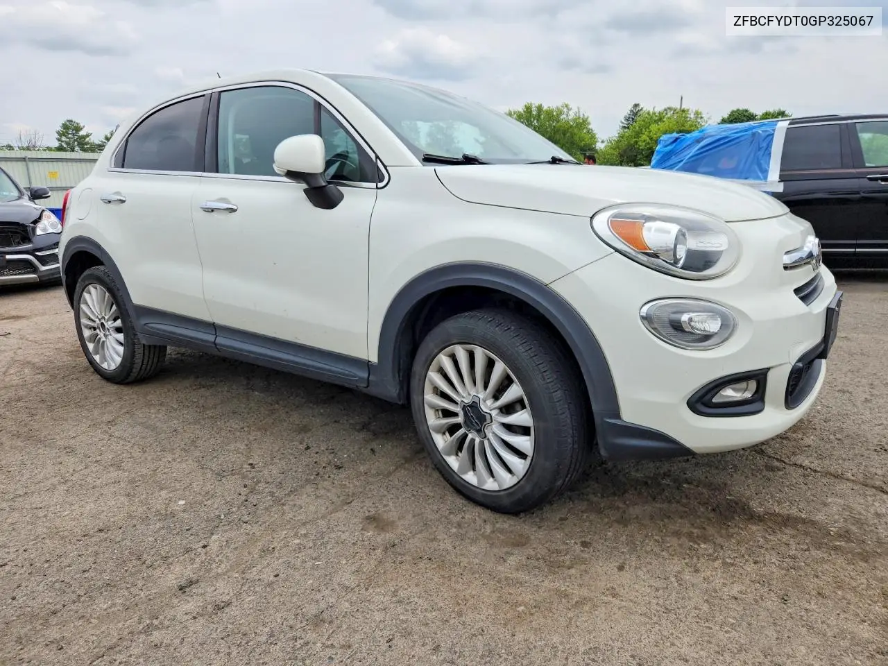 2016 Fiat 500X Lounge VIN: ZFBCFYDT0GP325067 Lot: 58768606