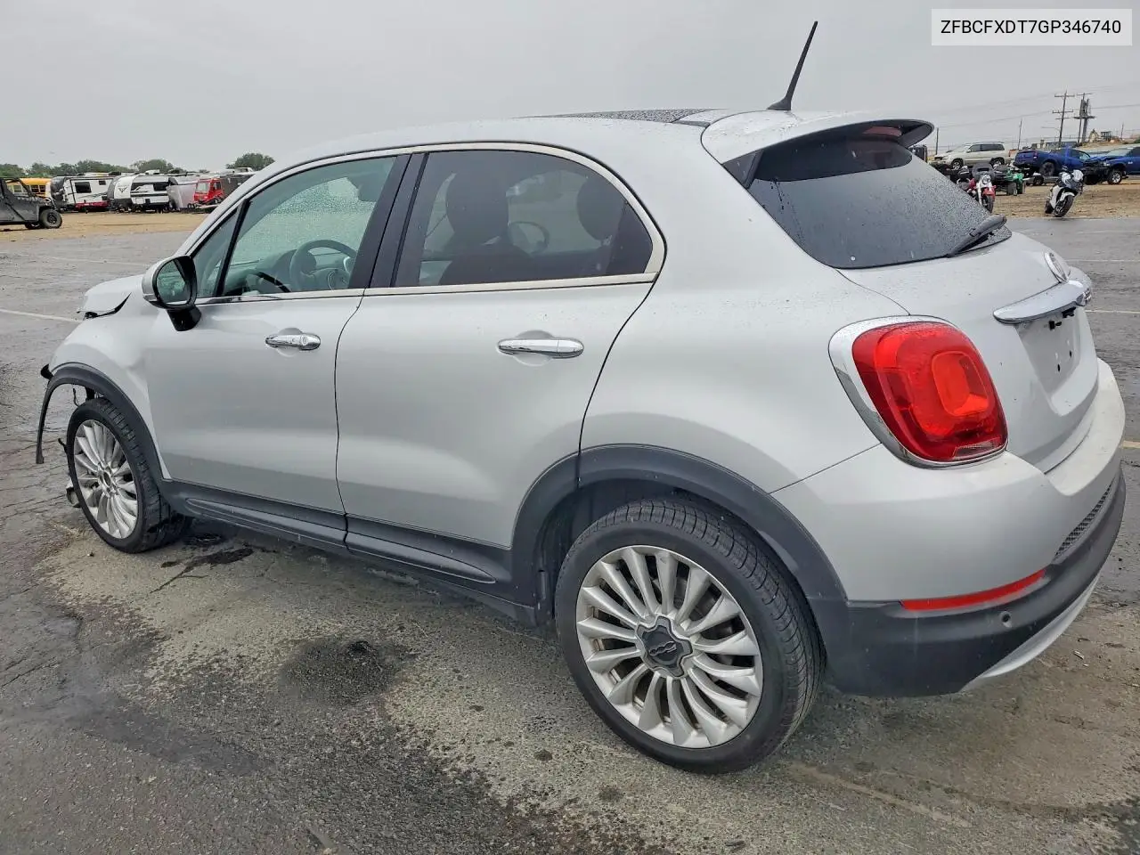 2016 Fiat 500X Lounge VIN: ZFBCFXDT7GP346740 Lot: 58988936