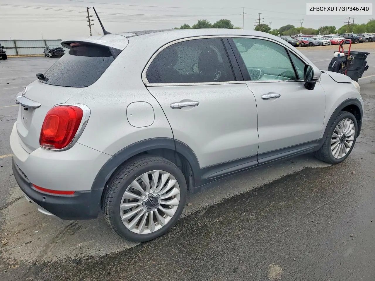 2016 Fiat 500X Lounge VIN: ZFBCFXDT7GP346740 Lot: 58988936