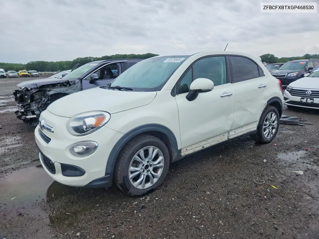 2016 Fiat 500X Easy VIN: ZFBCFXBTXGP468530 Lot: 59125506