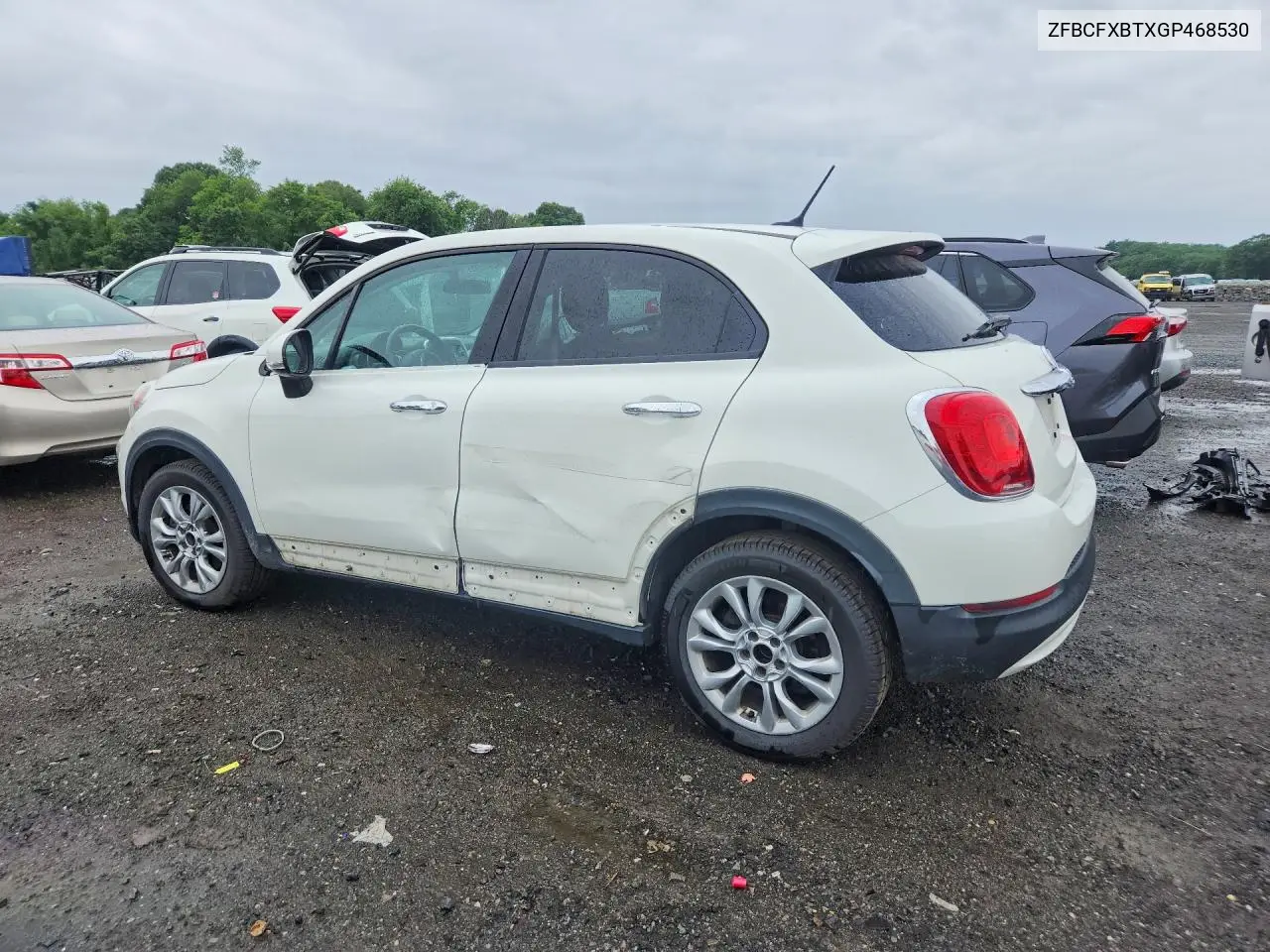 2016 Fiat 500X Easy VIN: ZFBCFXBTXGP468530 Lot: 59125506