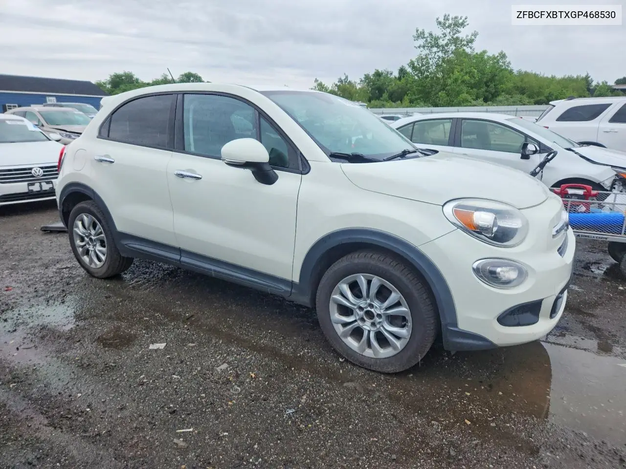 2016 Fiat 500X Easy VIN: ZFBCFXBTXGP468530 Lot: 59125506