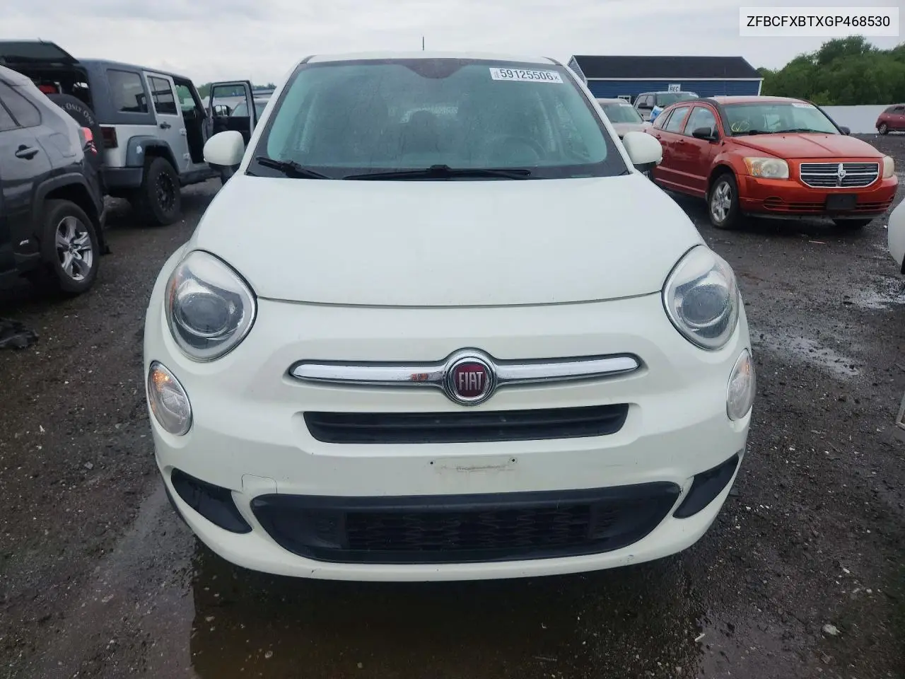 2016 Fiat 500X Easy VIN: ZFBCFXBTXGP468530 Lot: 59125506