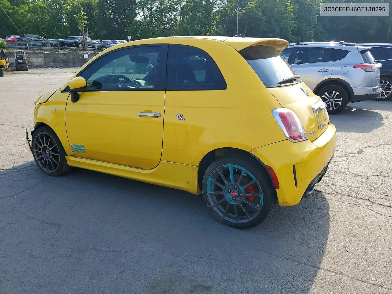 2016 Fiat 500 Abarth VIN: 3C3CFFFH6GT130295 Lot: 59235486