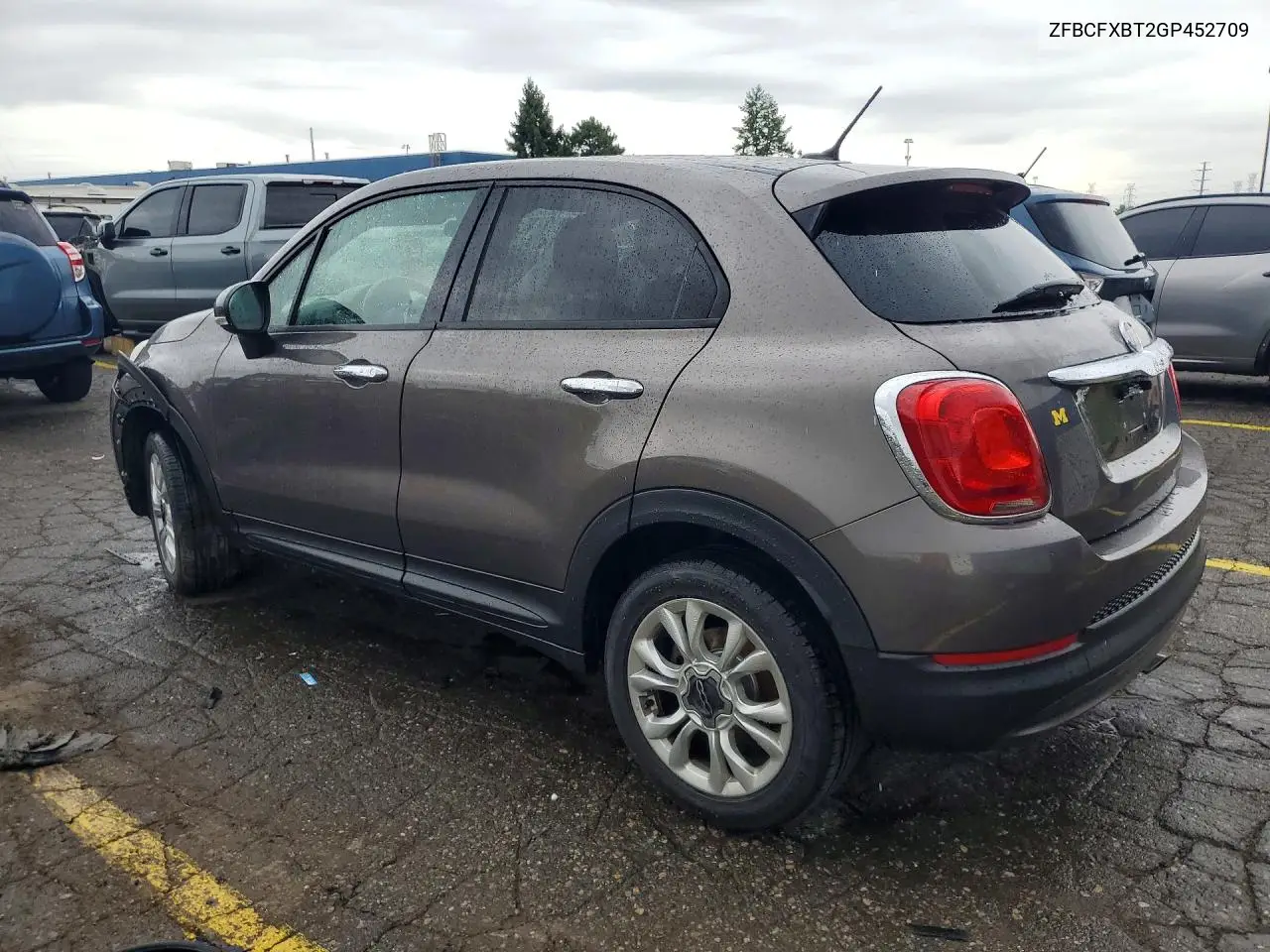 2016 Fiat 500X Easy VIN: ZFBCFXBT2GP452709 Lot: 59648536