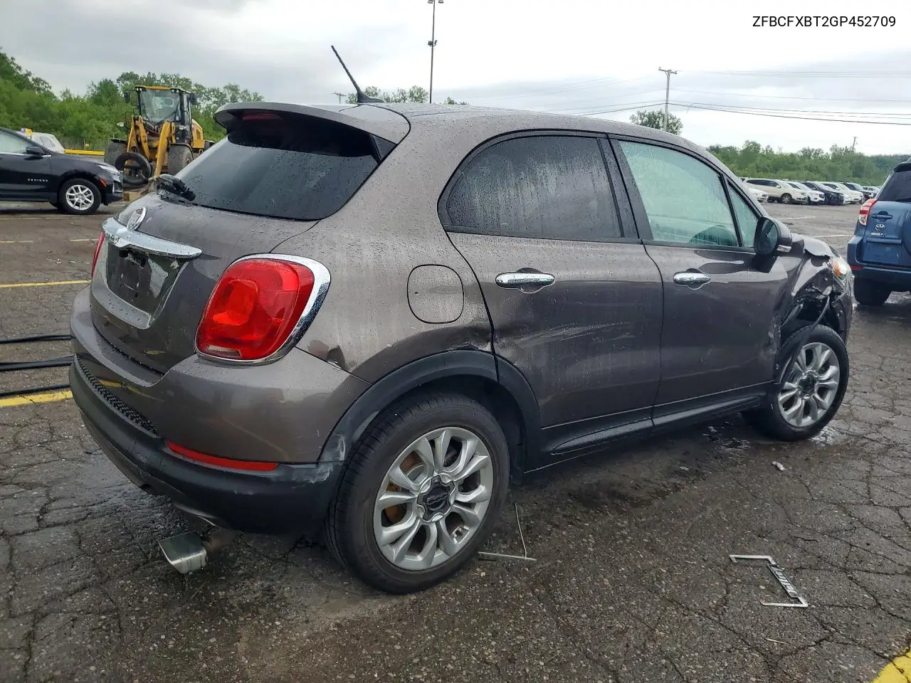 2016 Fiat 500X Easy VIN: ZFBCFXBT2GP452709 Lot: 59648536