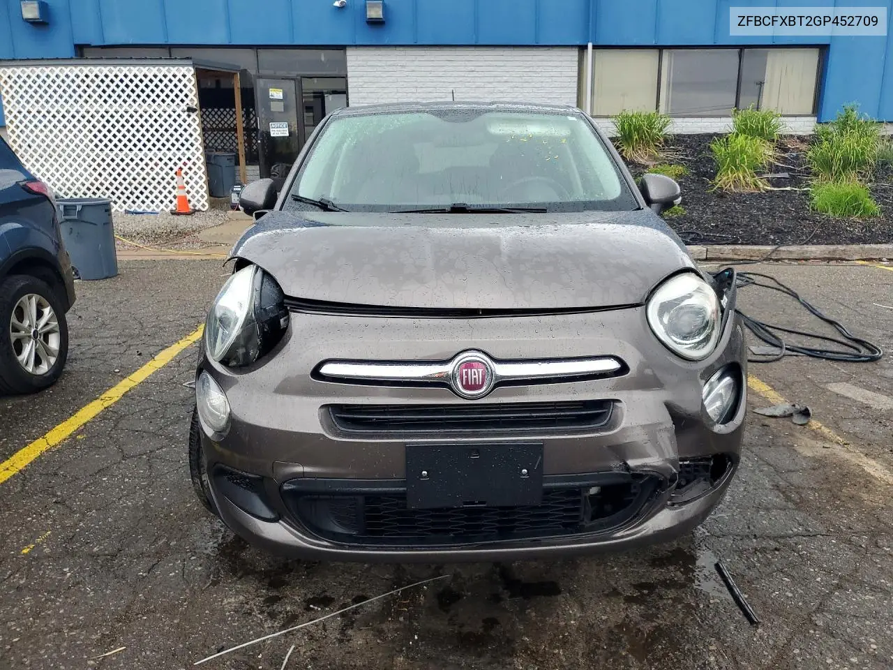 2016 Fiat 500X Easy VIN: ZFBCFXBT2GP452709 Lot: 59648536