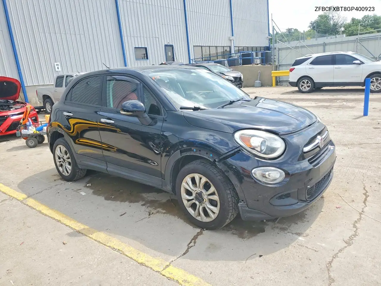 2016 Fiat 500X Easy VIN: ZFBCFXBT8GP400923 Lot: 59660146