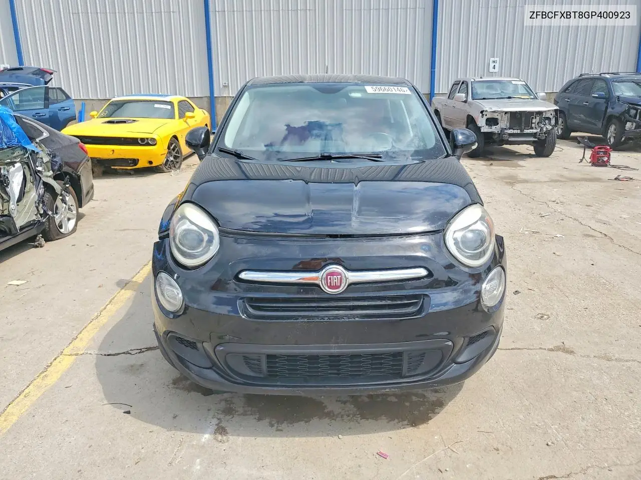2016 Fiat 500X Easy VIN: ZFBCFXBT8GP400923 Lot: 59660146