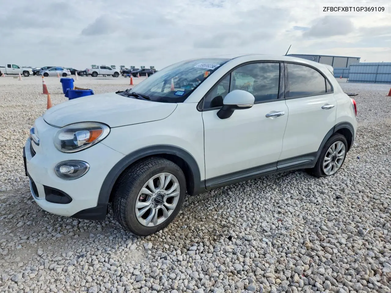 2016 Fiat 500X Easy VIN: ZFBCFXBT1GP369109 Lot: 59699256