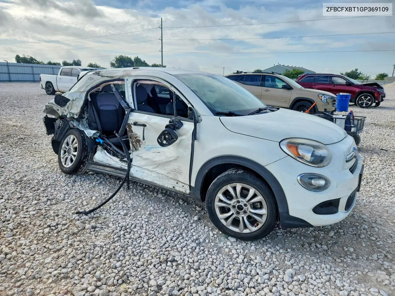 2016 Fiat 500X Easy VIN: ZFBCFXBT1GP369109 Lot: 59699256