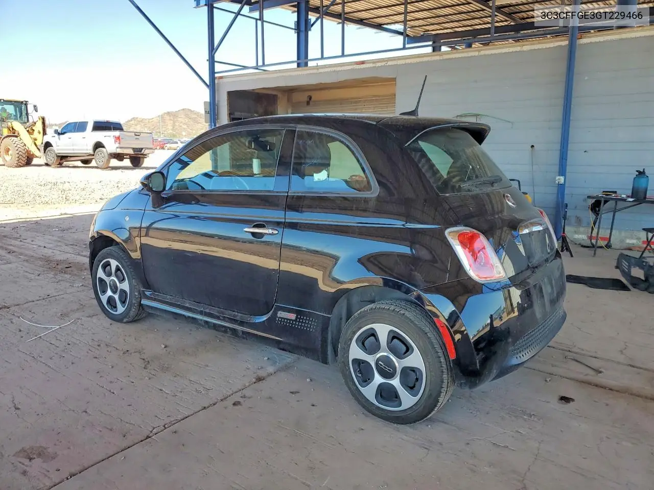 2016 Fiat 500 Electric VIN: 3C3CFFGE3GT229466 Lot: 60995796
