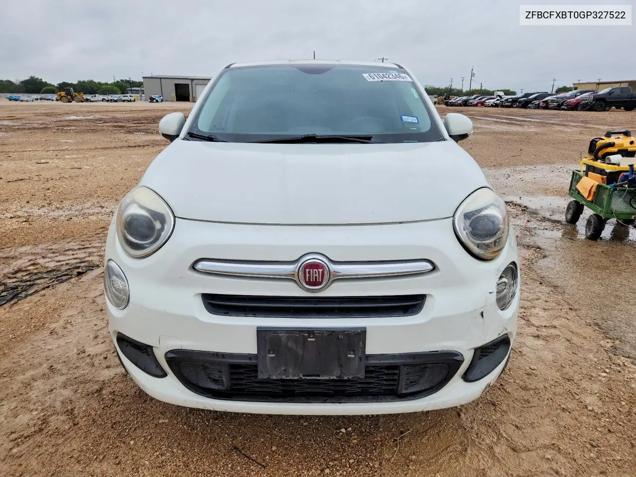 2016 Fiat 500X Easy VIN: ZFBCFXBT0GP327522 Lot: 61042346