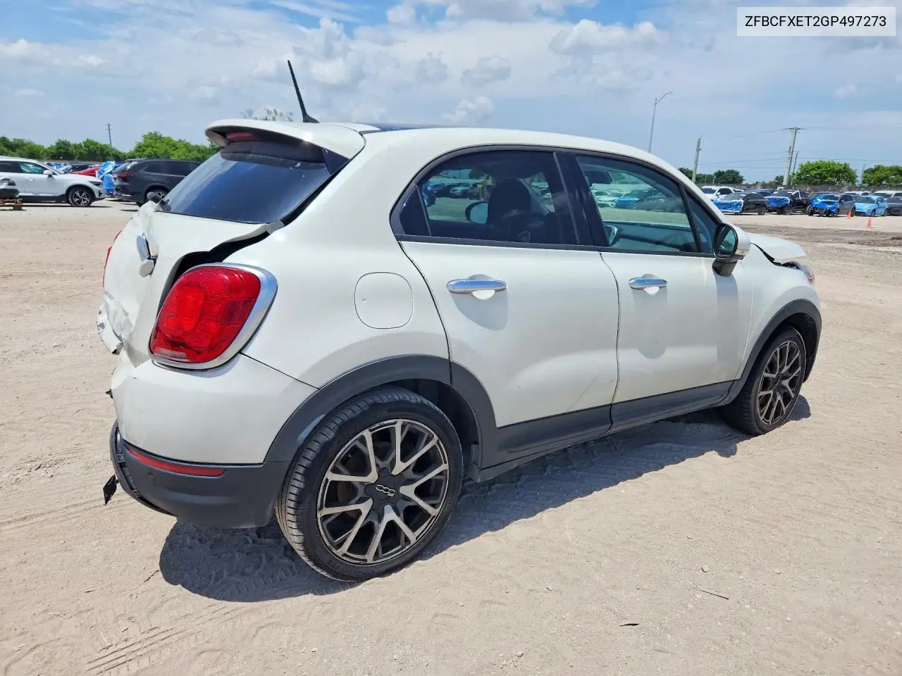 2016 Fiat 500X Trekking Plus VIN: ZFBCFXET2GP497273 Lot: 61531356
