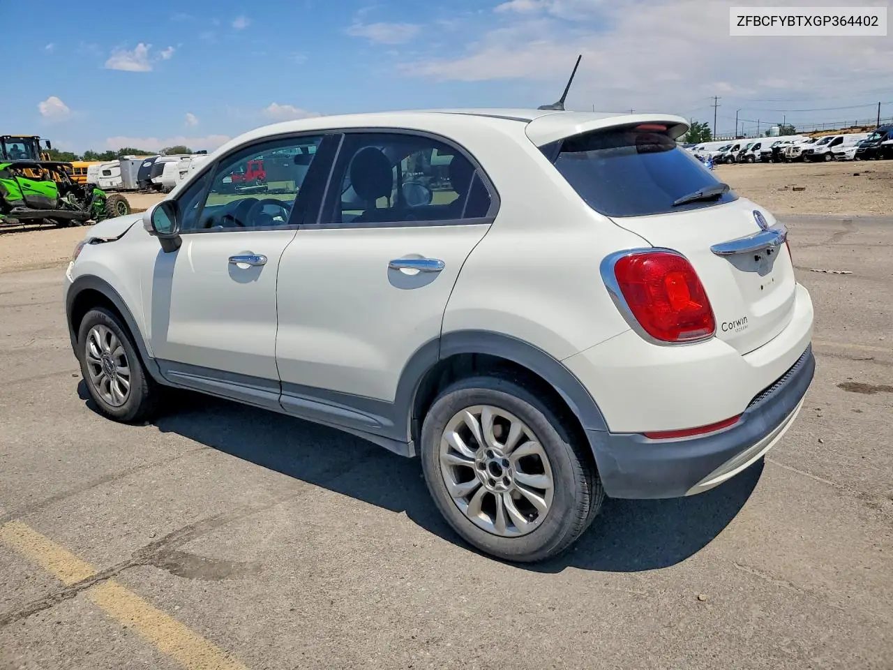 2016 Fiat 500X Easy VIN: ZFBCFYBTXGP364402 Lot: 61602576