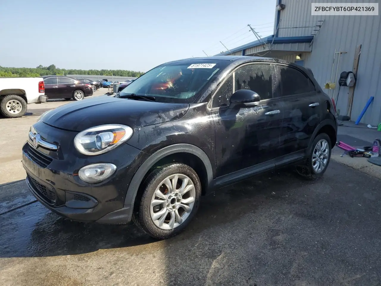 2016 Fiat 500X Easy VIN: ZFBCFYBT6GP421369 Lot: 61971425