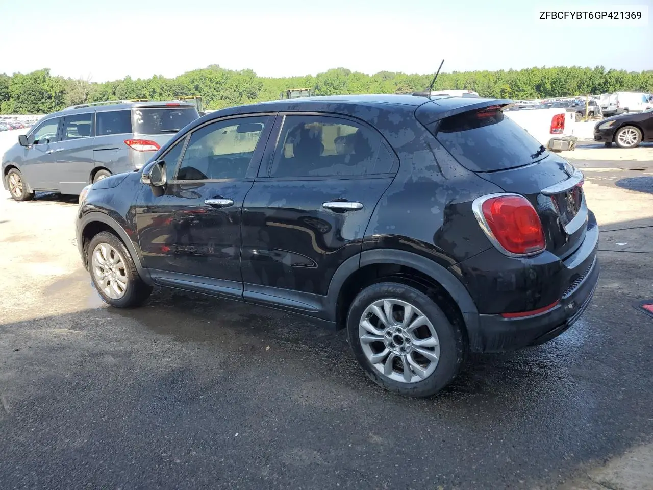 2016 Fiat 500X Easy VIN: ZFBCFYBT6GP421369 Lot: 61971425
