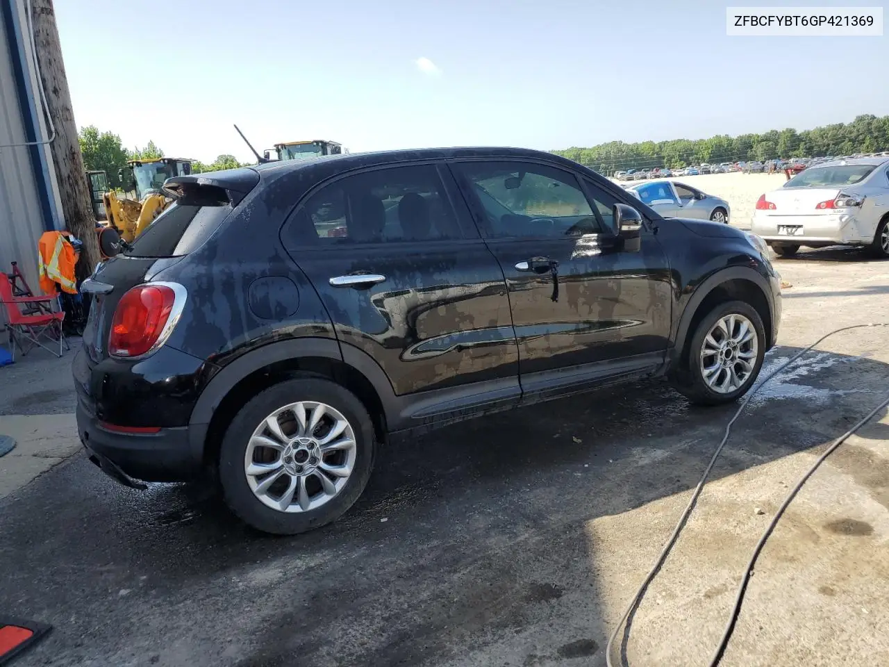 2016 Fiat 500X Easy VIN: ZFBCFYBT6GP421369 Lot: 61971425