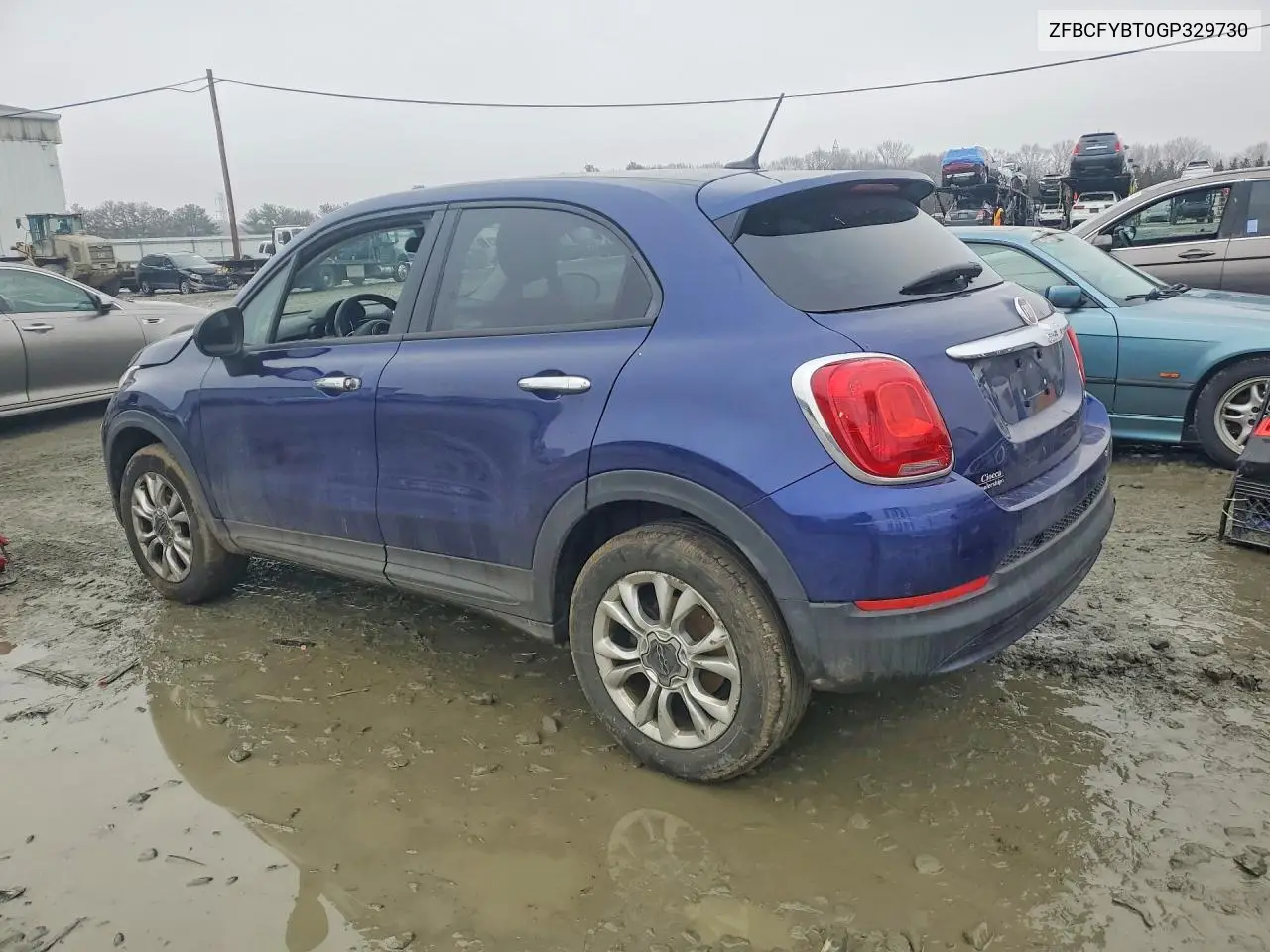 2016 Fiat 500X Easy VIN: ZFBCFYBT0GP329730 Lot: 78116445
