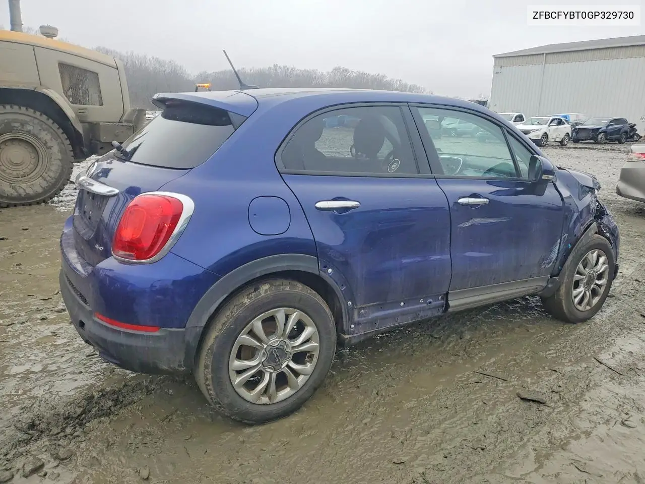 2016 Fiat 500X Easy VIN: ZFBCFYBT0GP329730 Lot: 78116445