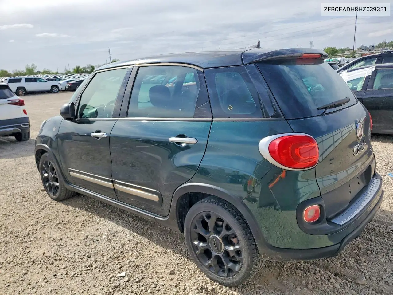 2017 Fiat 500L Trekking VIN: ZFBCFADH8HZ039351 Lot: 53366066