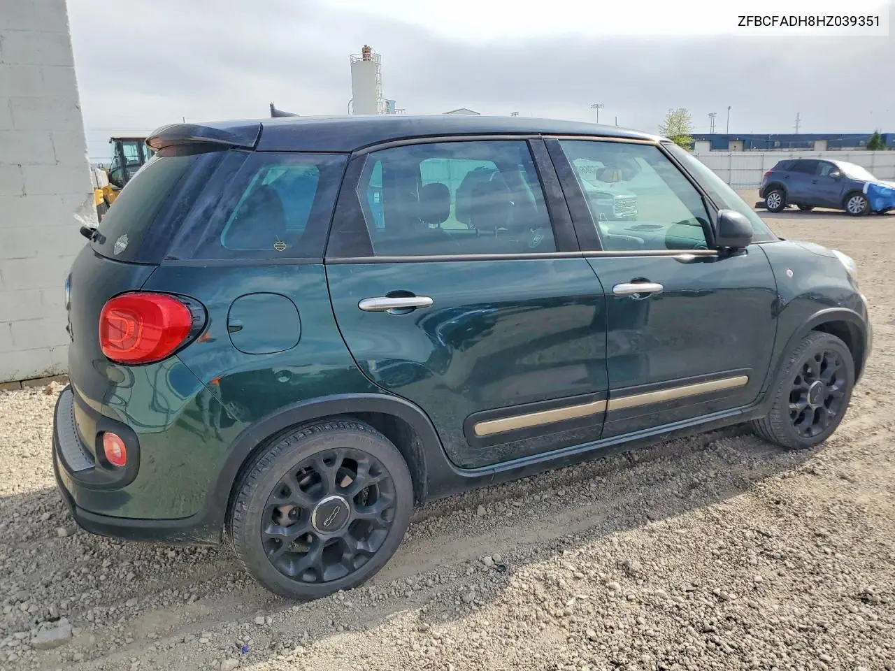 2017 Fiat 500L Trekking VIN: ZFBCFADH8HZ039351 Lot: 53366066