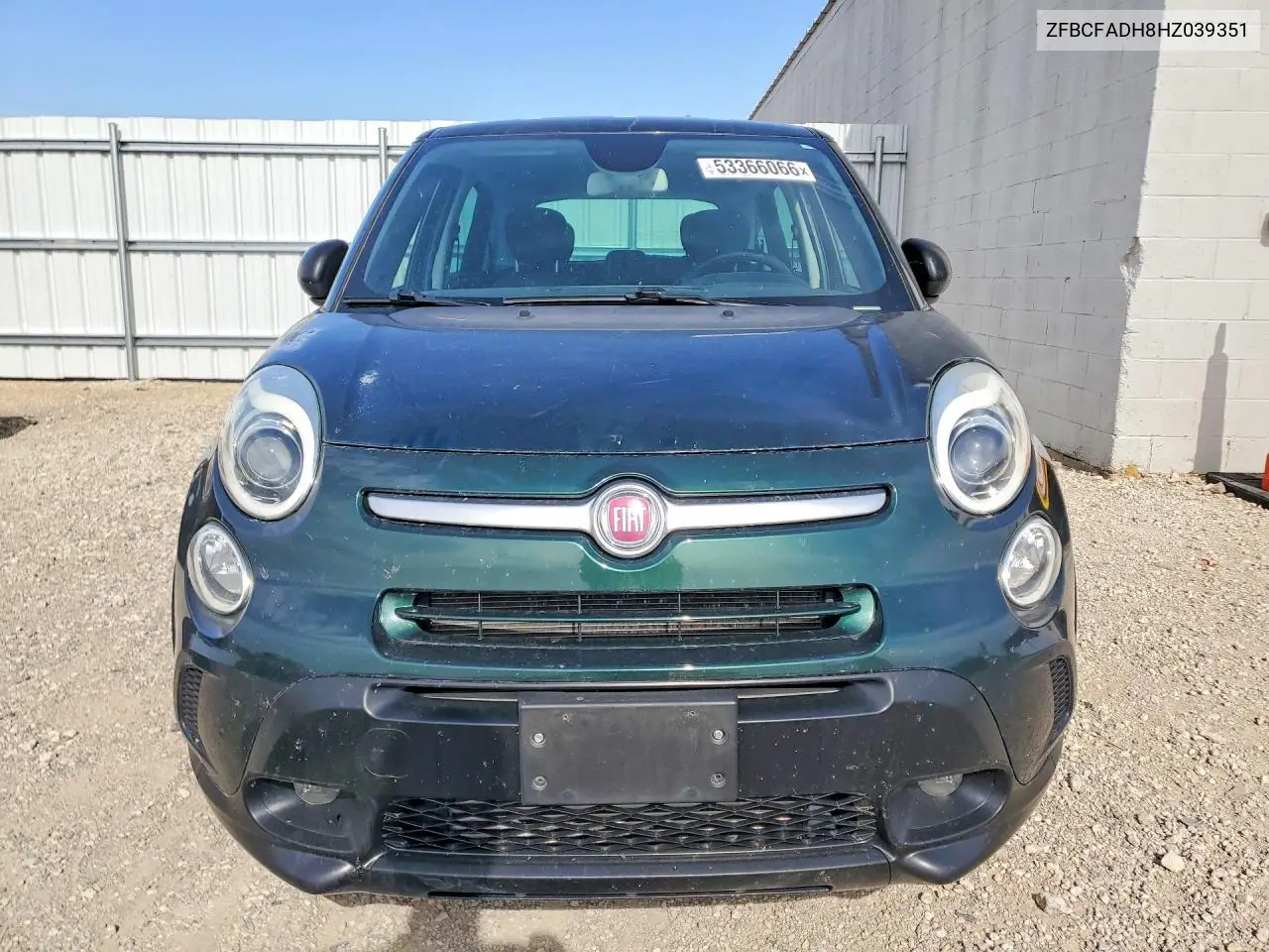 2017 Fiat 500L Trekking VIN: ZFBCFADH8HZ039351 Lot: 53366066