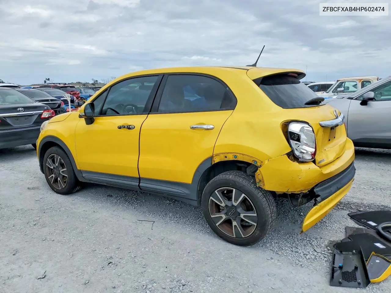 2017 Fiat 500X VIN: ZFBCFXAB4HP602474 Lot: 55120626