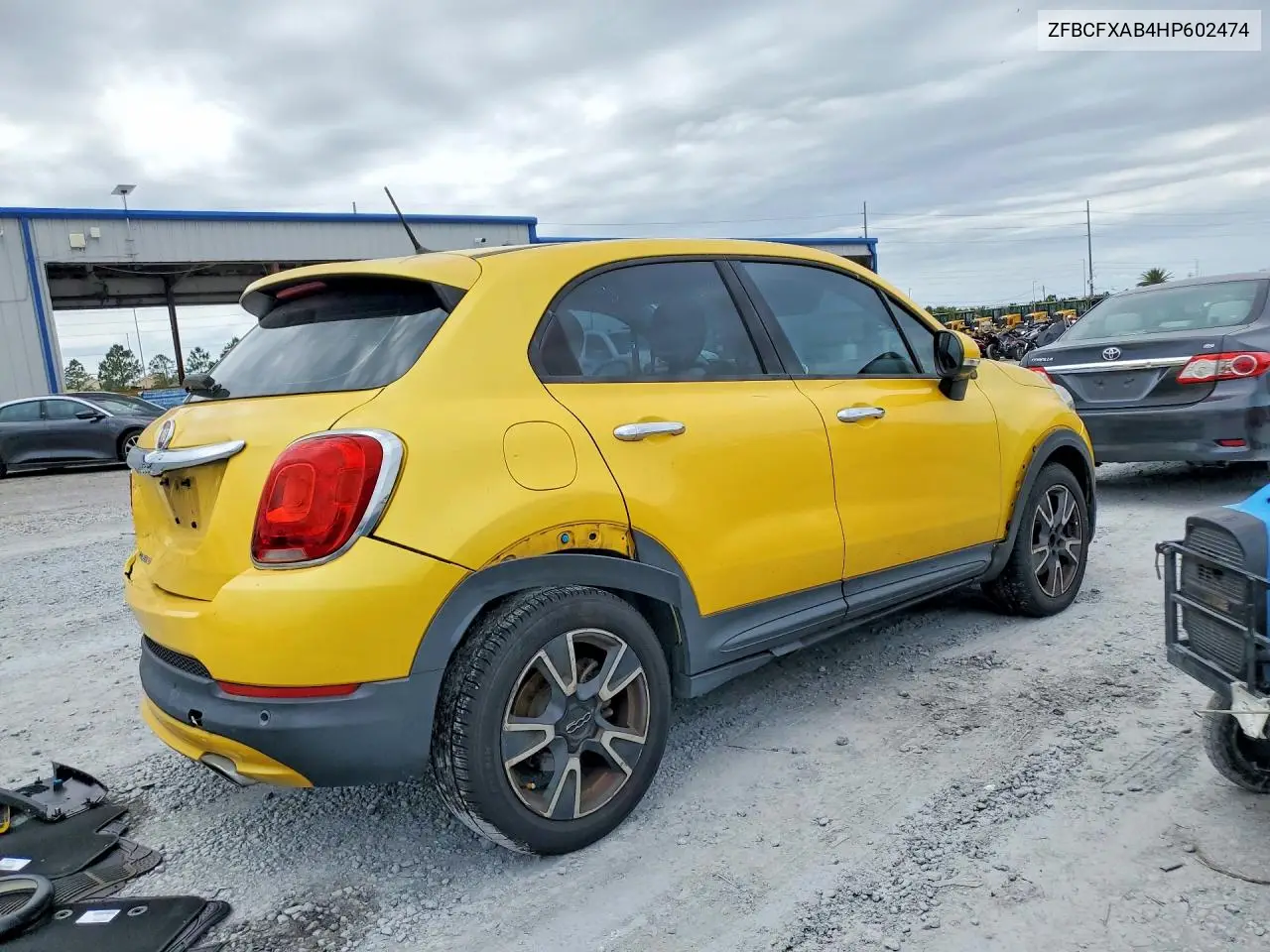 2017 Fiat 500X VIN: ZFBCFXAB4HP602474 Lot: 55120626