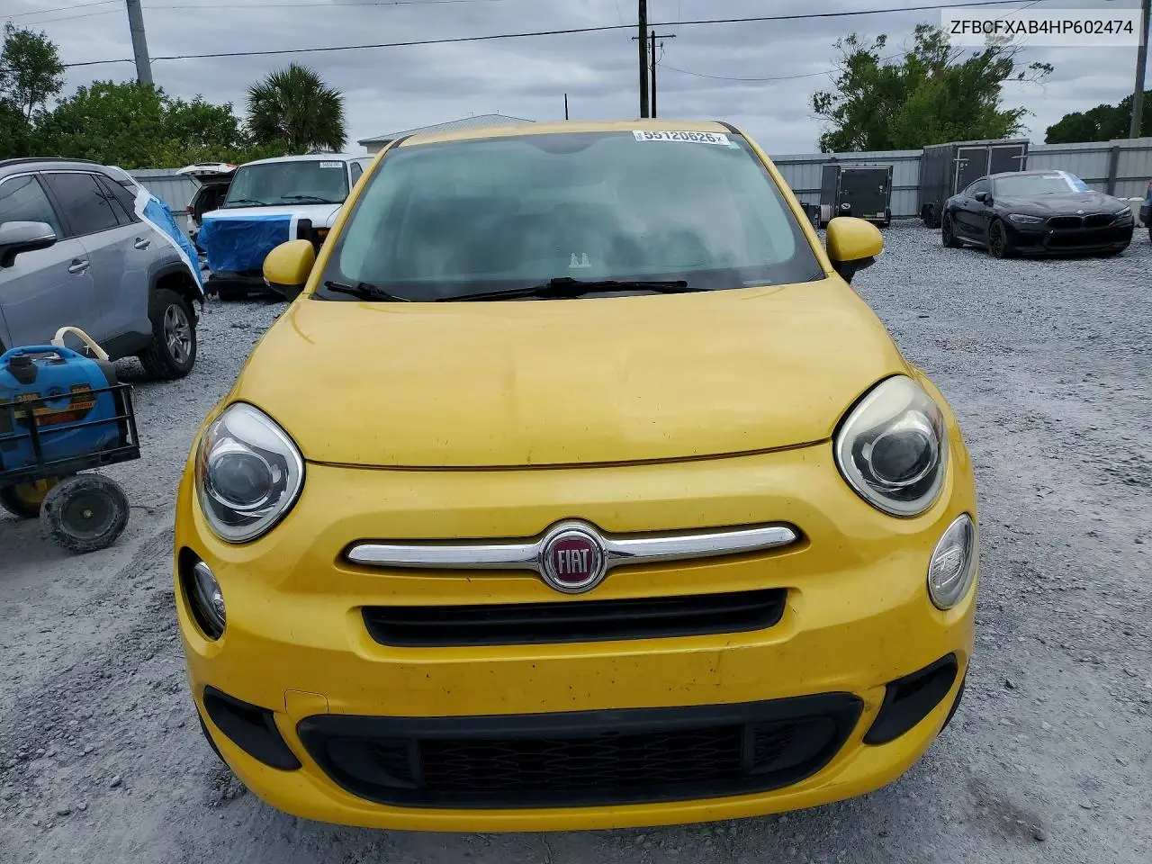 2017 Fiat 500X VIN: ZFBCFXAB4HP602474 Lot: 55120626