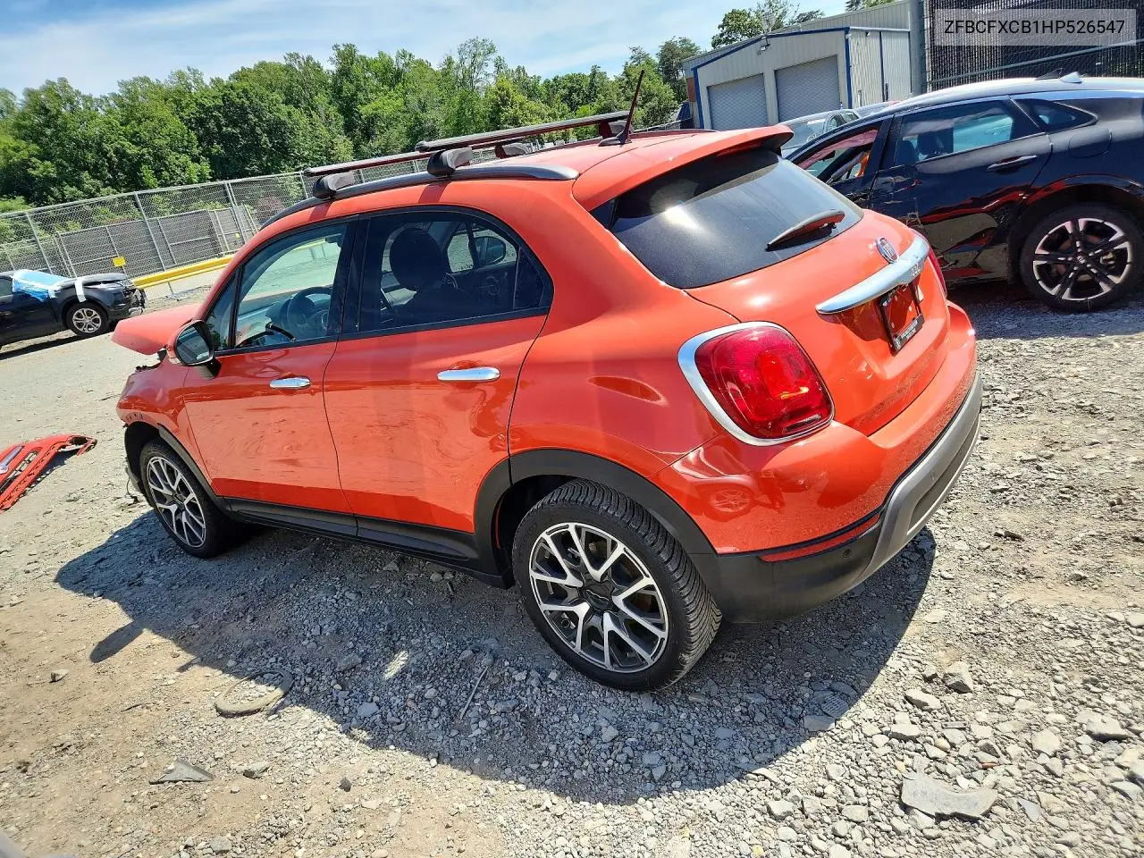 2017 Fiat 500X VIN: ZFBCFXCB1HP526547 Lot: 56395186