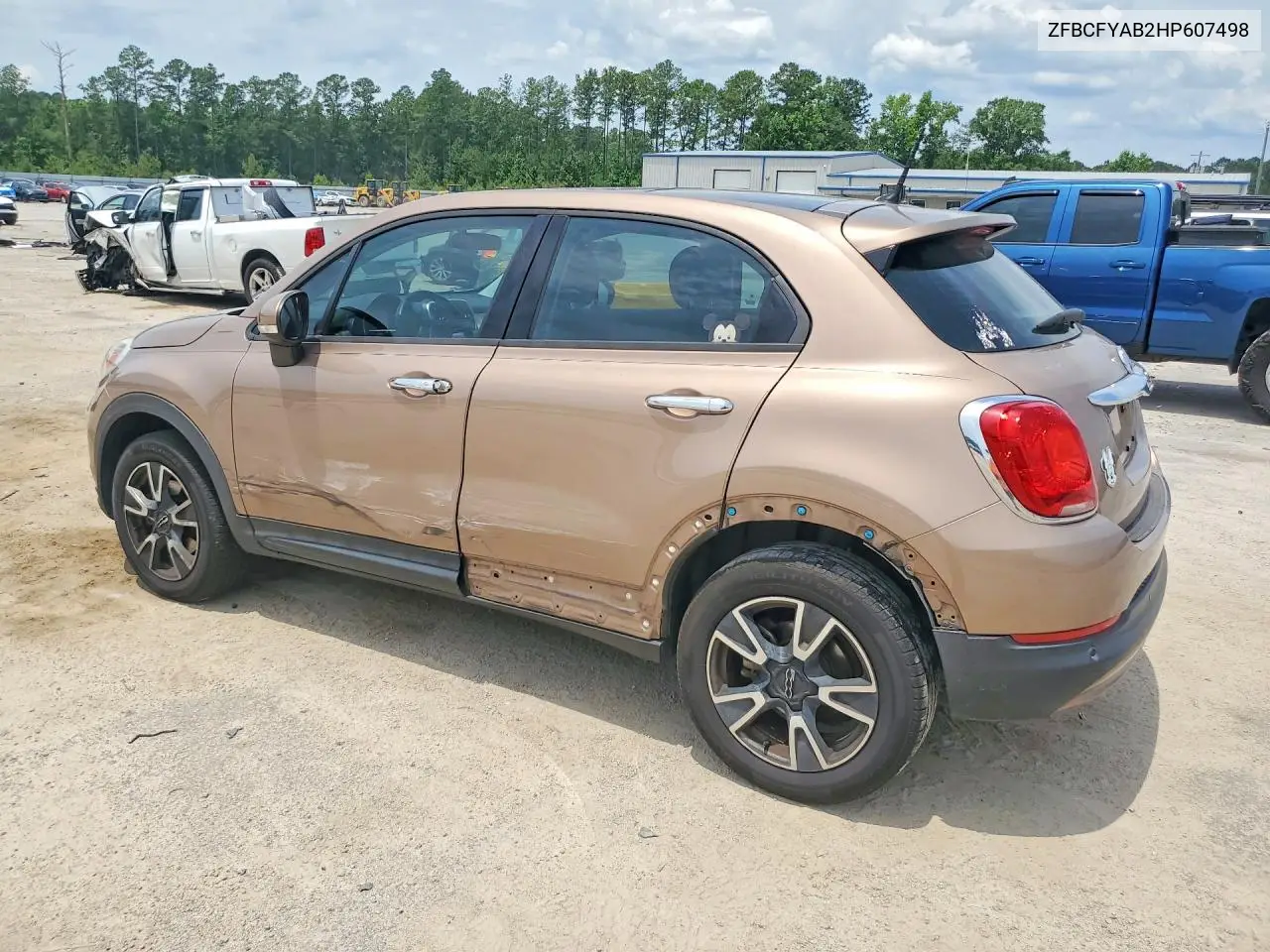 2017 Fiat 500X Pop VIN: ZFBCFYAB2HP607498 Lot: 56482506