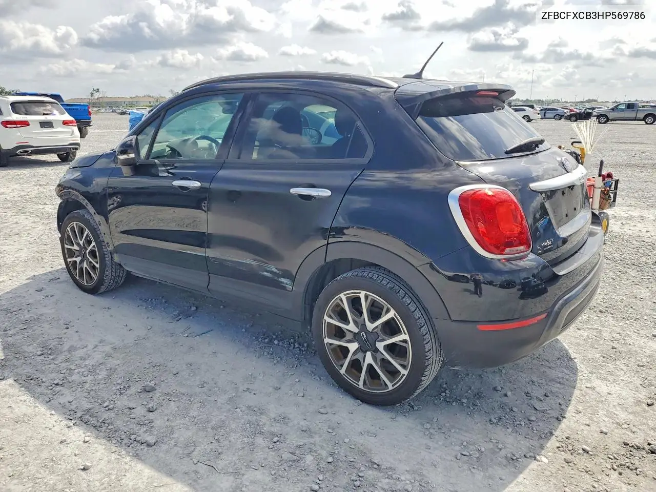 2017 Fiat 500X Trekking VIN: ZFBCFXCB3HP569786 Lot: 57148576