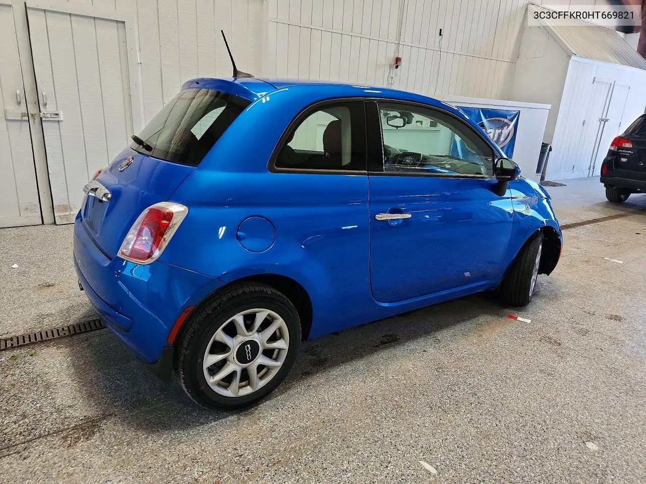 2017 Fiat 500 Pop VIN: 3C3CFFKR0HT669821 Lot: 57529986