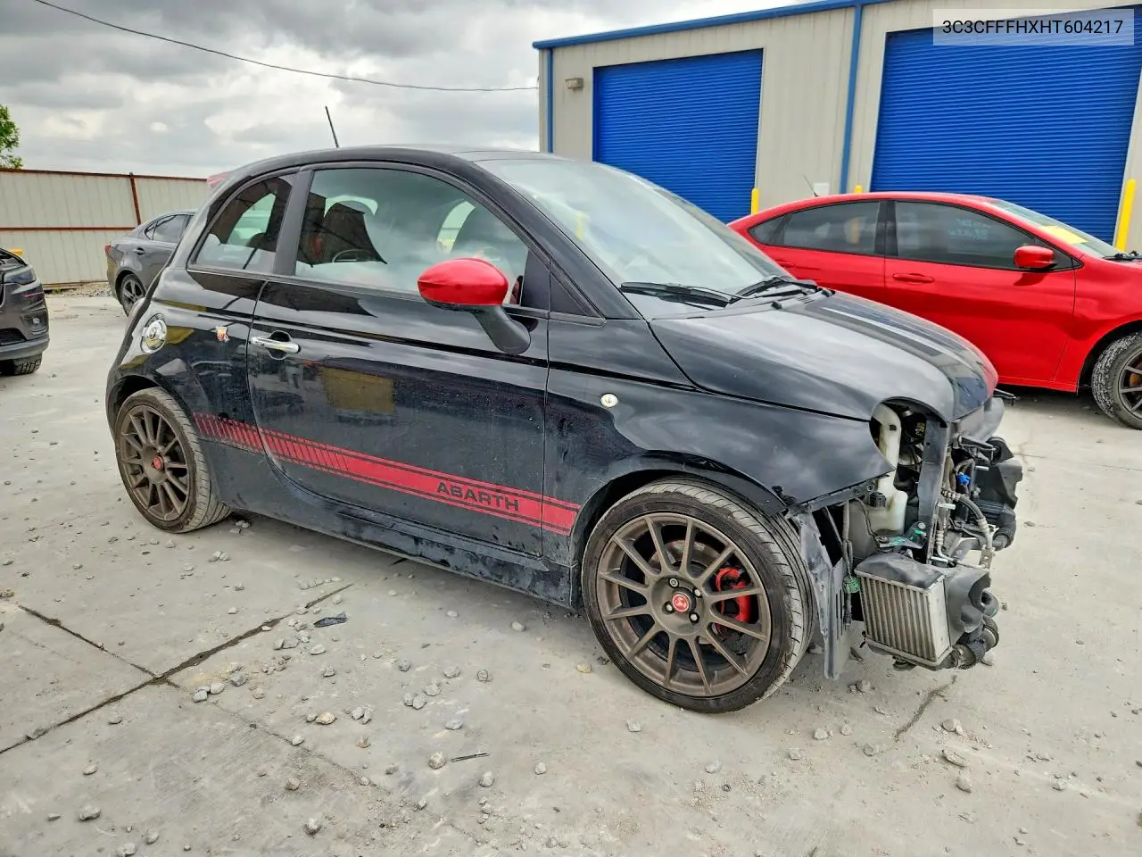 2017 Fiat 500 Abarth VIN: 3C3CFFFHXHT604217 Lot: 58008246