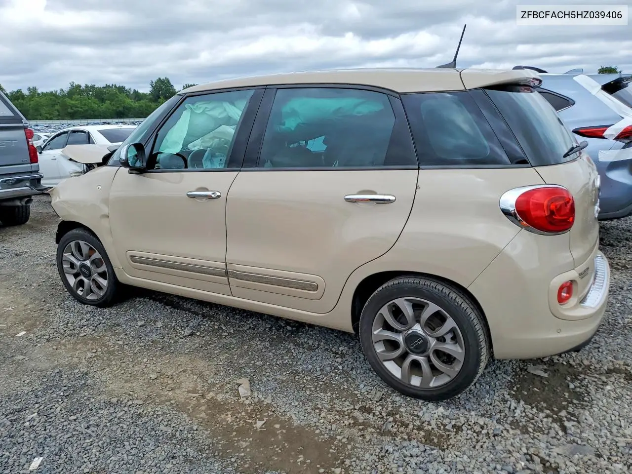 2017 Fiat 500L Lounge VIN: ZFBCFACH5HZ039406 Lot: 58581586
